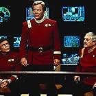 Walter Koenig, William Shatner, James Doohan, and Glenn Morshower in Star Trek: Generations (1994)