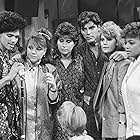 George Clooney, Nancy McKeon, Kim Fields, Mindy Cohn, Lisa Whelchel, and El DeBarge in The Facts of Life (1979)
