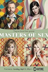 Lizzy Caplan, Michael Sheen, Caitlin FitzGerald, and Annaleigh Ashford in Masters of Sex (2013)