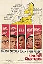 Eddie Albert, Ina Balin, Ben Gazzara, Dick Clark, and Fredric March in The Young Doctors (1961)