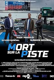 Jason Priestley, Eléonore Bernheim, and Olivier Marchal in Mort sur la piste (2023)