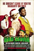 Billy Bob Thornton, Bernie Mac, Tony Cox, and Brett Kelly in Bad Santa (2003)