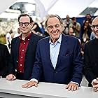 Oliver Stone, Fernando Sulichin, Rob Wilson, and Max Arvelaiz at an event for Lula (2024)