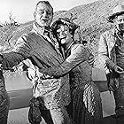Maureen O'Hara, John Wayne, and Strother Martin in McLintock! (1963)