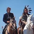 Kevin Costner and Graham Greene in Dances with Wolves (1990)