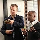 James Van Der Beek and Ray Ford in Don't Trust the B---- in Apartment 23 (2012)
