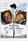 Jean-Paul Belmondo and Marlène Jobert in Les mariés de l'an deux (1971)