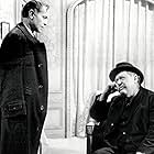 Charles Laughton and Franchot Tone in The Man on the Eiffel Tower (1949)