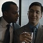 Donald Faison and Justin Long in The Wave (2019)