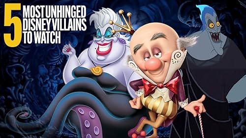 5 Most Unhinged Disney Animated Villains to Watch