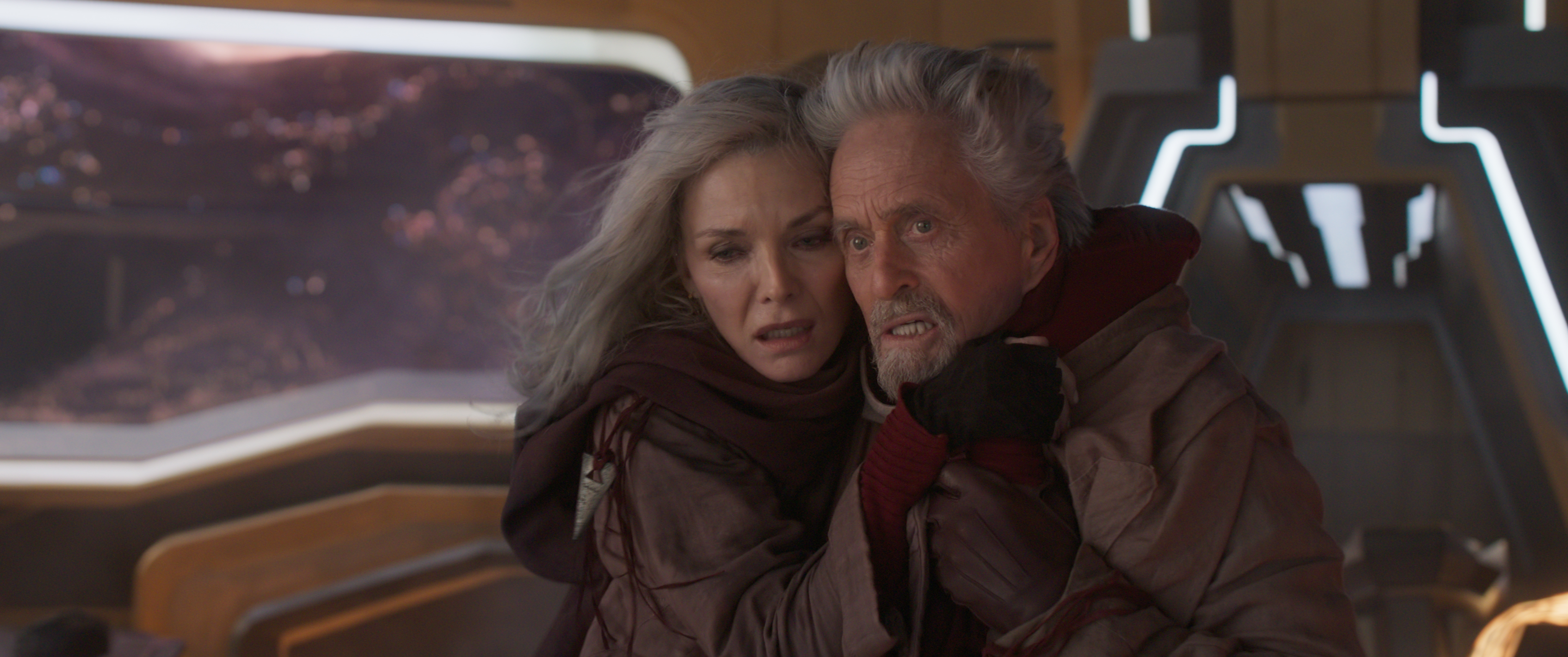 Michael Douglas and Michelle Pfeiffer in Ant-Man and the Wasp: Quantumania (2023)
