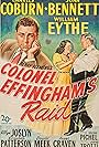 Joan Bennett, Charles Coburn, and William Eythe in Colonel Effingham's Raid (1946)