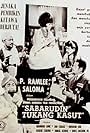 P. Ramlee, Saloma, and Jamal Kerdil Mohammad in Sabaruddin Tukang Kasut (1966)