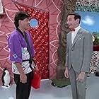 Paul Reubens and Joey Miyashima in Pee-wee's Playhouse (1986)
