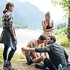 Eric Balfour, Ashley Benson, Jenna Coleman, and Oliver Jackson-Cohen in Wilderness (2023)