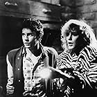 Chris Makepeace and Dedee Pfeiffer in Vamp (1986)