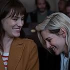 Kristen Stewart and Mackenzie Davis in Happiest Season (2020)