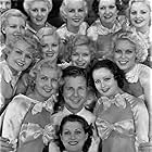 Loretta Andrews, Monica Bannister, Eleanor Bayley, De Don Blunier, Diane Bourget, Margaret Carthew, Dolores Casey, Mary Cassidy, Beatrice Coleman, Diane Cook, Virginia Dabney, Virginia Grey, Harriette Haddon, Patricia Harper, Dick Powell, Sally Haines, Mary Casiday, and Beatrice Hagen in Dames (1934)
