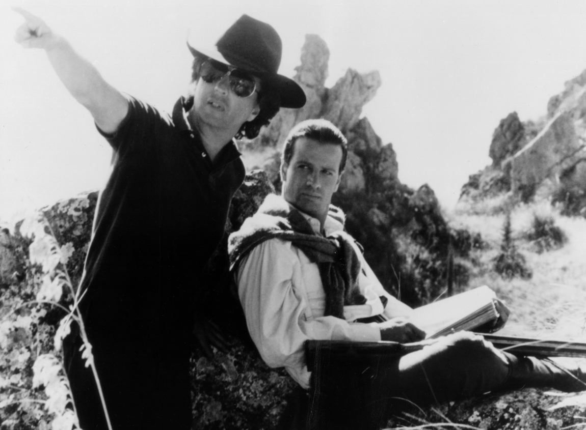 Christopher Lambert and Michael Cimino in The Sicilian (1987)