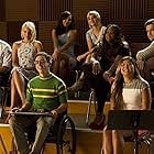 Naya Rivera, Mark Salling, Dianna Agron, Kevin McHale, Jenna Ushkowitz, Amber Riley, Chord Overstreet, and Heather Elizabeth Morris in Glee (2009)