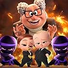 Jeff Goldblum and Alec Baldwin in The Boss Baby: Family Business (2021)