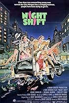 Michael Keaton, Shelley Long, and Henry Winkler in Night Shift (1982)