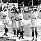 Geena Davis, Madonna, Lori Petty, and Rosie O'Donnell in A League of Their Own (1992)