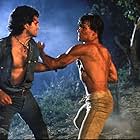 Patrick Swayze and Marshall R. Teague in Road House (1989)