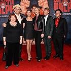 Raymond S. Persi with the cast of Wreck-It Ralph