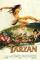 Minnie Driver, Tony Goldwyn, Wayne Knight, and Rosie O'Donnell in Tarzan (1999)