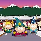 Matt Stone, Trey Parker, Adrien Beard, and Mona Marshall in South Park: The Stick of Truth (2014)