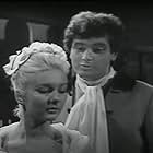Victor Lanoux and Dominique Vilar in La fille du capitaine (1962)