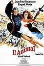 Raquel Welch and Jean-Paul Belmondo in L'animal (1977)