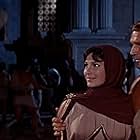 Rory Calhoun, Mabel Karr, and Georges Marchal in Il colosso di Rodi (1961)