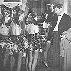 Gary Cooper, Ruth Clifford, Yvonne Duval, Joyce Mathews, Patsy Moran, Mildred Morris, and Jean MacMurray in Ball of Fire (1941)