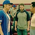 James Franco, Michael Peña, Seth Rogen, and Hannah Simone in Dumpster Diving (2017)