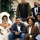 Will Smith, Tatyana Ali, Alfonso Ribeiro, Joseph Marcell, Karyn Parsons, Daphne Reid, and Ashley Banks at an event for The Fresh Prince of Bel-Air (1990)