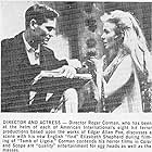 Roger Corman and Elizabeth Shepherd in The Tomb of Ligeia (1964)