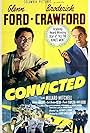Glenn Ford and Broderick Crawford in Convicted (1950)