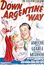 Carmen Miranda, Don Ameche, and Betty Grable in Down Argentine Way (1940)