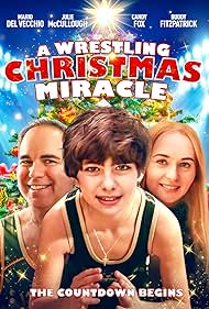 Ken Del Vecchio, Buddy Fitzpatrick, Julie McCullough, Mario Del Vecchio, and Candy Fox in A Wrestling Christmas Miracle (2020)