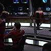 Walter Koenig, Leonard Nimoy, William Shatner, and DeForest Kelley in Star Trek V: The Final Frontier (1989)