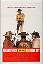 Gregory Peck, John Davis Chandler, Robert F. Lyons, and Pepe Serna in Shoot Out (1971)