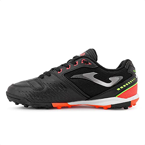Joma Men's Dribling TF Turf Soccer Shoes (9, Black/Red)