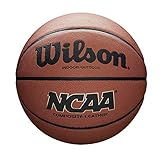 Wilson NCAA Indoor/Outdoor Basketball , Orange, Official - 29.5"