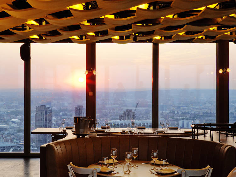 Indulge in brunch with views Duck & Waffle