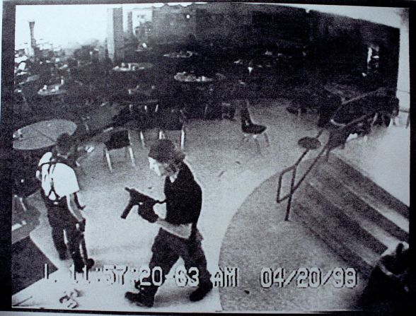 Eric Harris, left, and Dylan Klebold brought guns and bombs to <a href="http://www.cnn.com/US/9904/20/school.shooting.03/index.html?iref=allsearch" target="_blank"