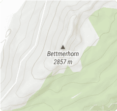 Hill peak Bettmerhorn on Outdoor map