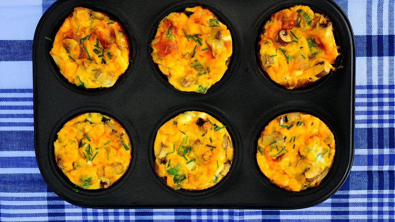 Egg muffins: Low-Carb Breakfast Ideas
