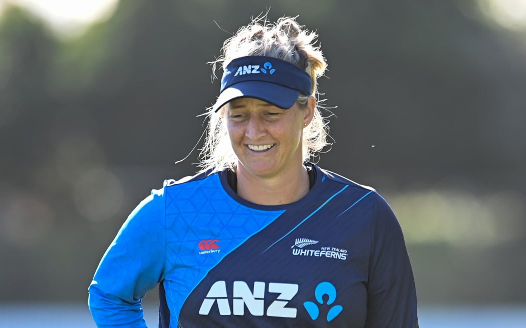 Sophie Devine during the White Ferns Training camp, 2024.